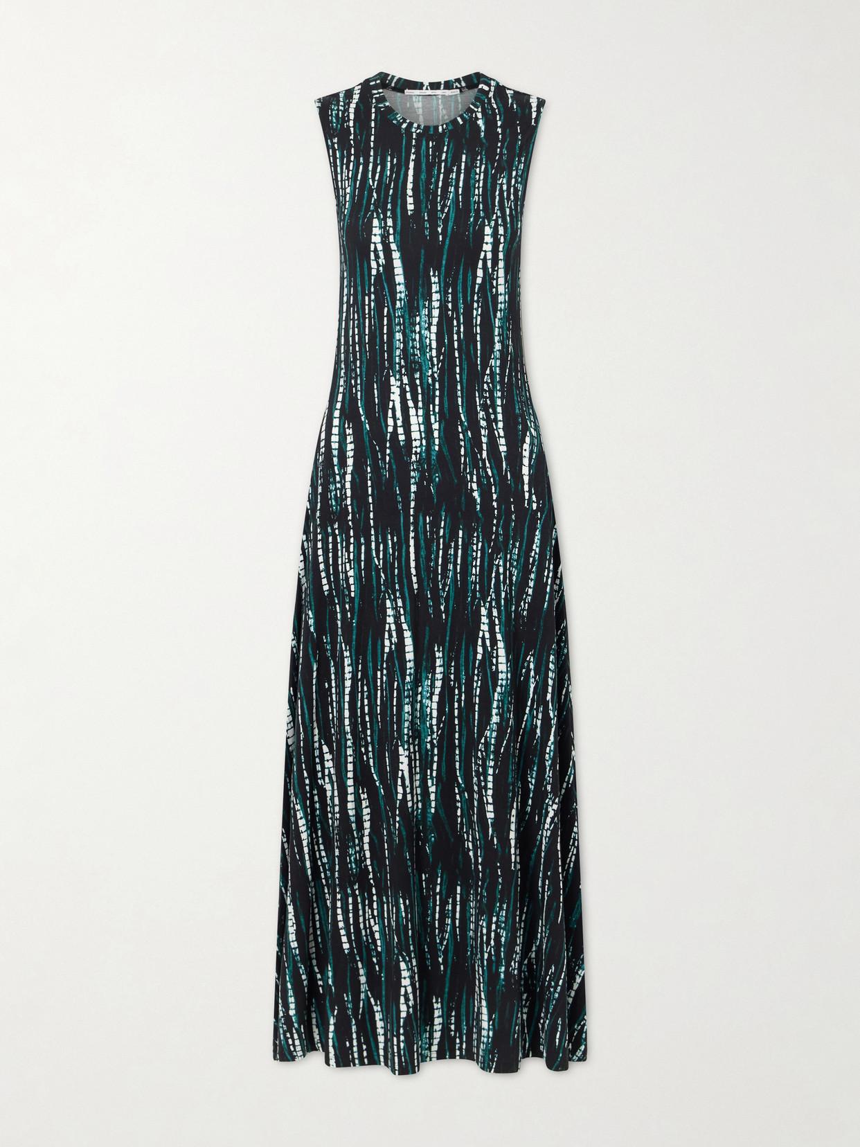 proenza schouler white label sunflower jersey midi dress Ella Dress