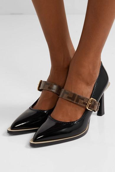 Mary Jane Buckle Leather Pump 
