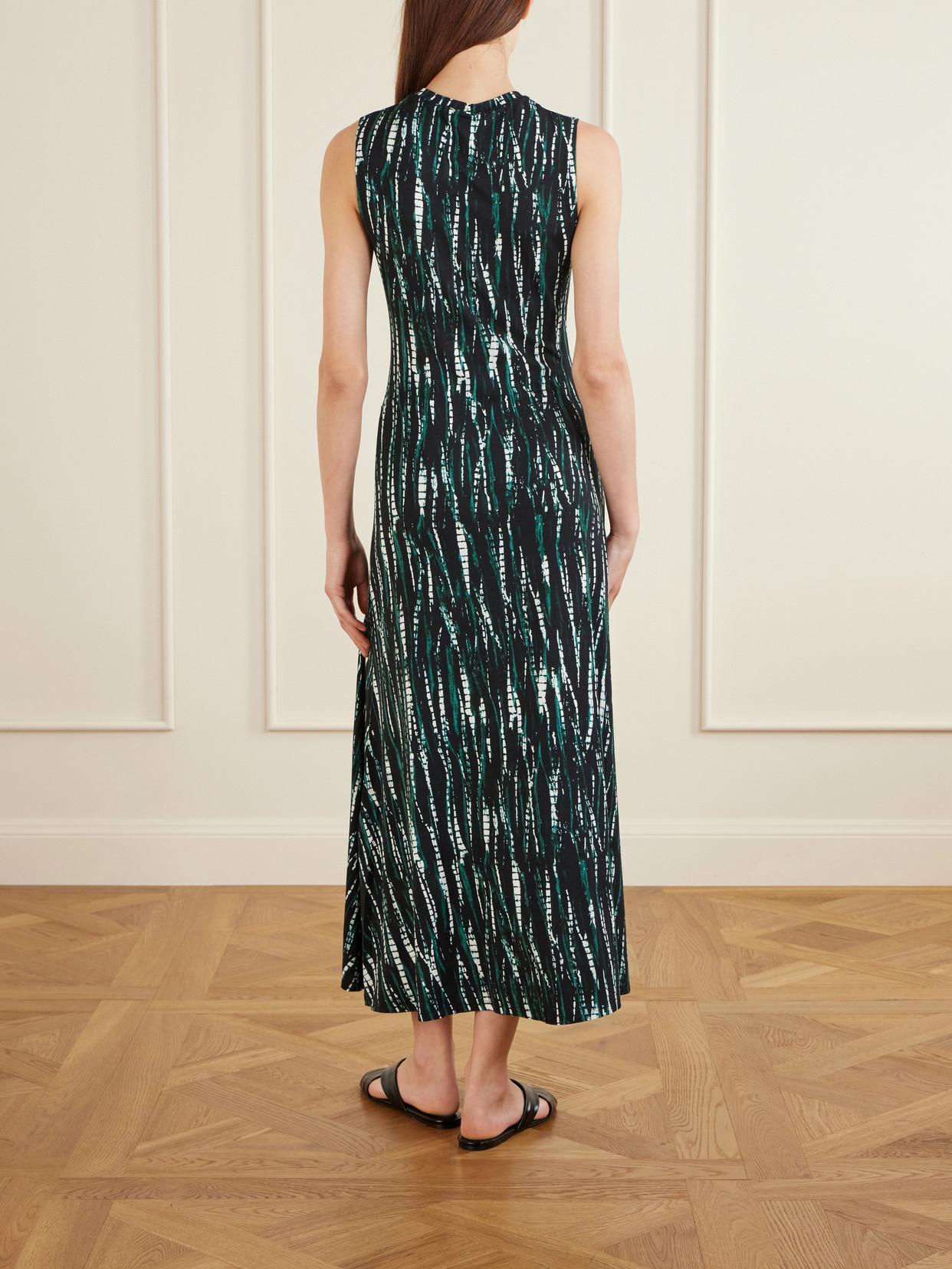 proenza schouler white label sunflower jersey midi dress Ella Dress