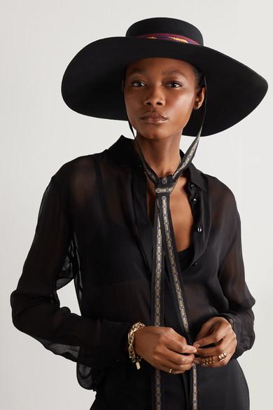 Etro Cappello Gaucho Embroidered 