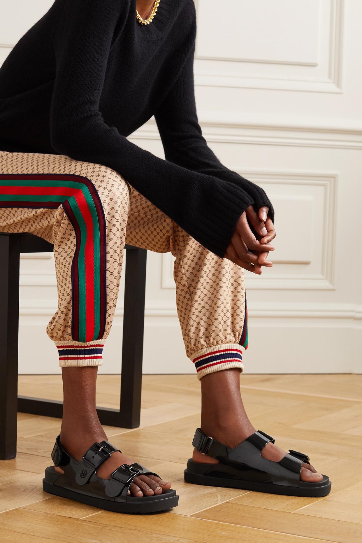 Gucci isla rubber sandals Clearance