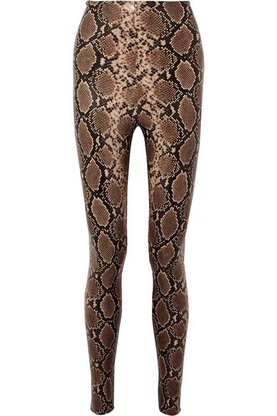 Commando Snake-effect Faux Stretch 