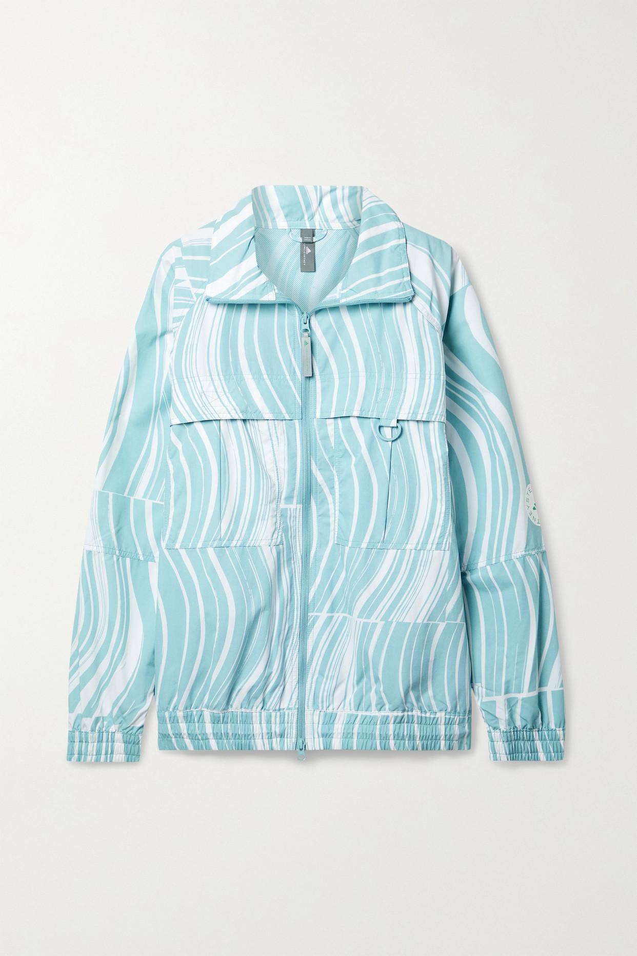 ADIDAS BY STELLA MCCARTNEY TrueCasuals hooded recycled-shell track jacket