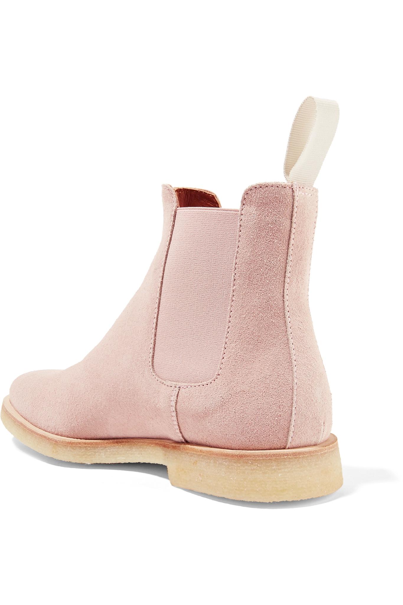 common projects blush suede
