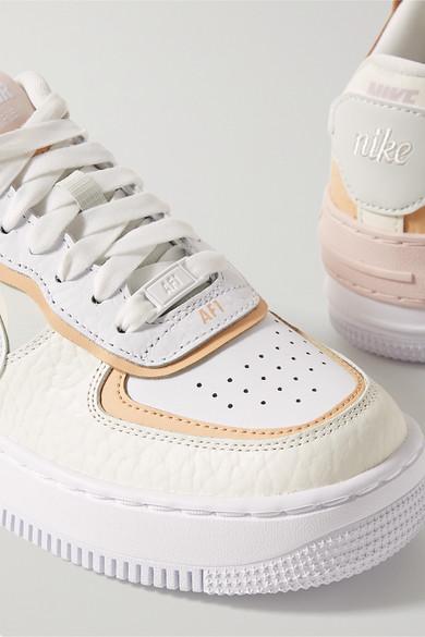 nike air force 1 shadow se leather sneakers