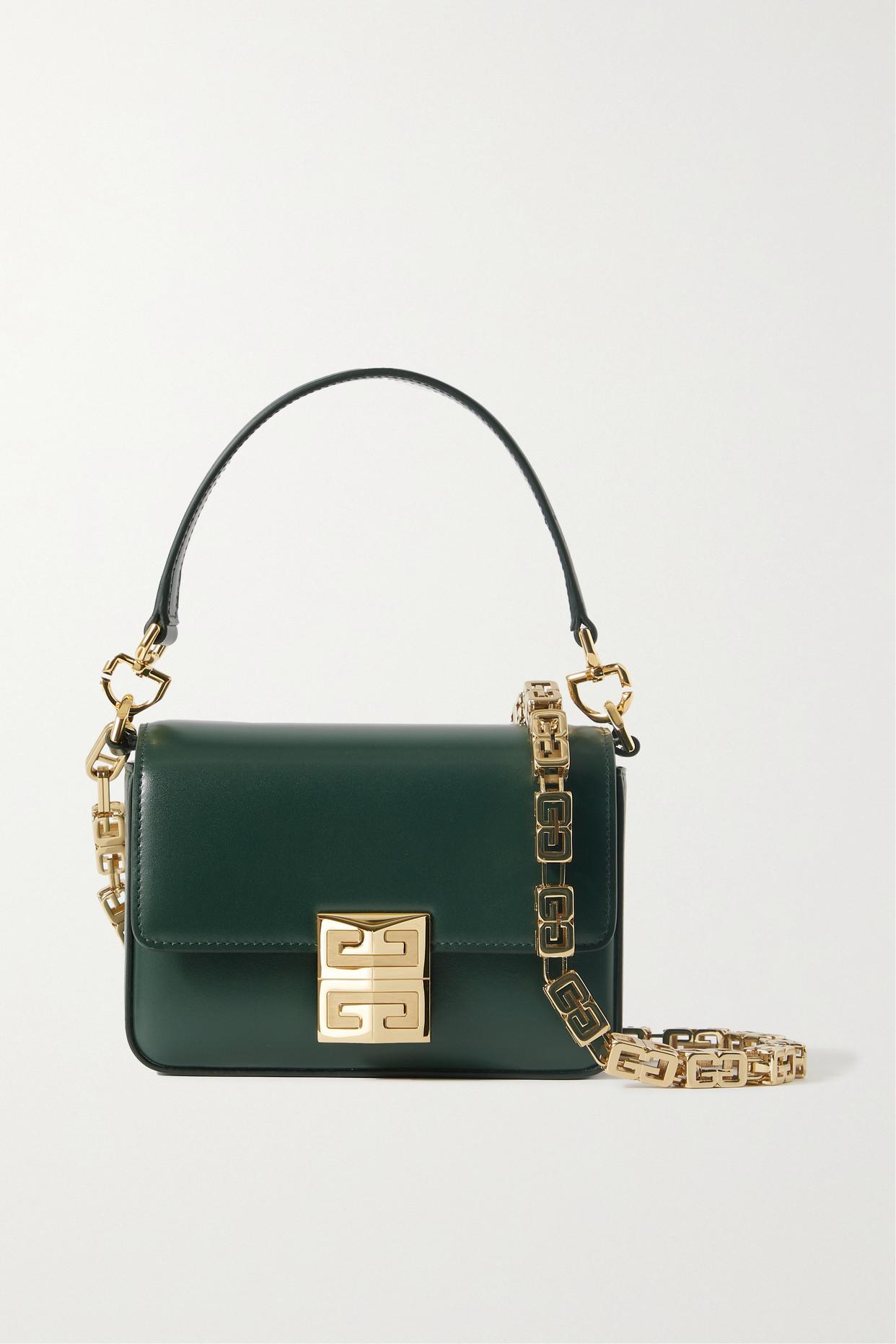 Givenchy 4g Small Leather Shoulder Bag in Green | Lyst