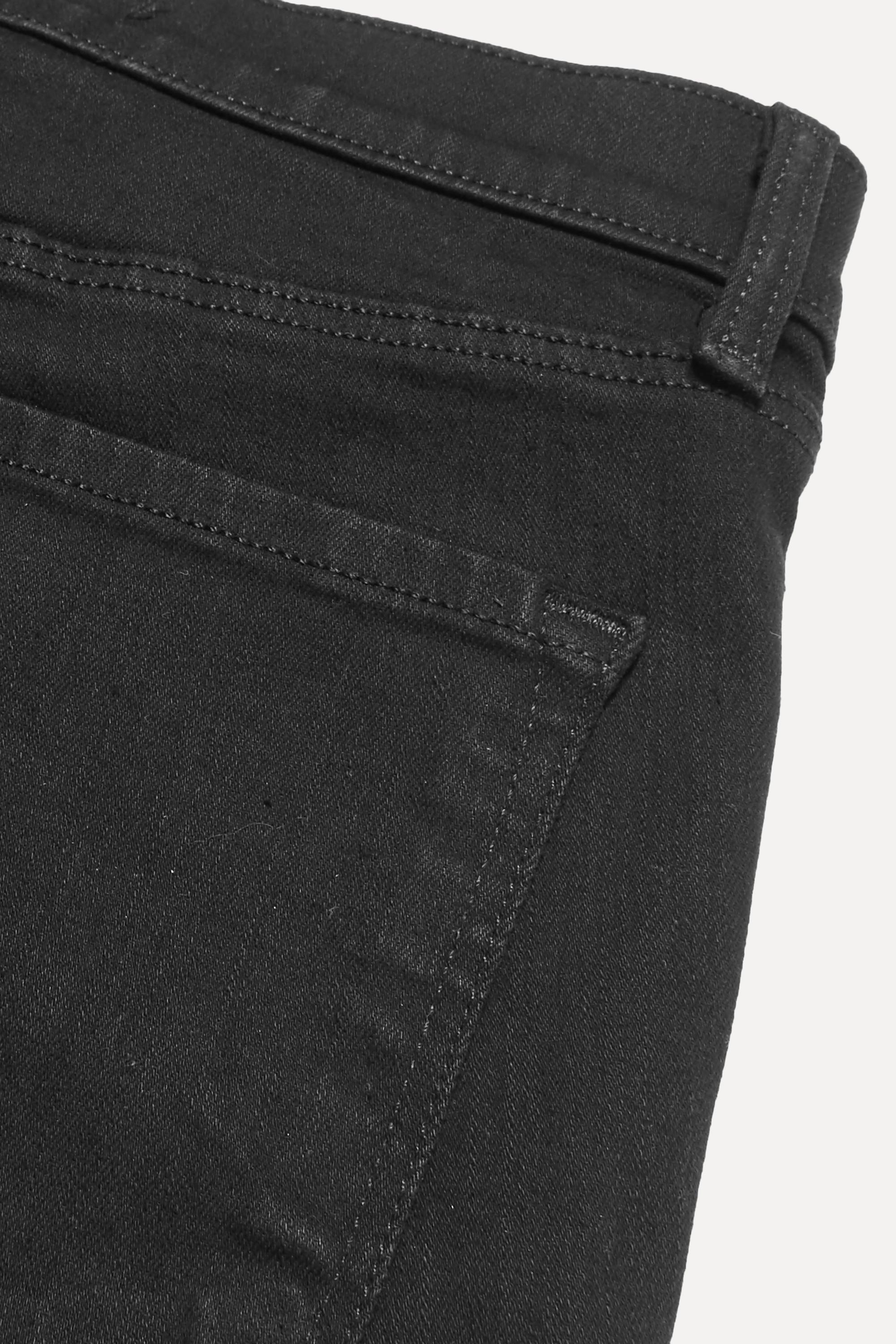 Maria High-rise Skinny Jeans in Black 