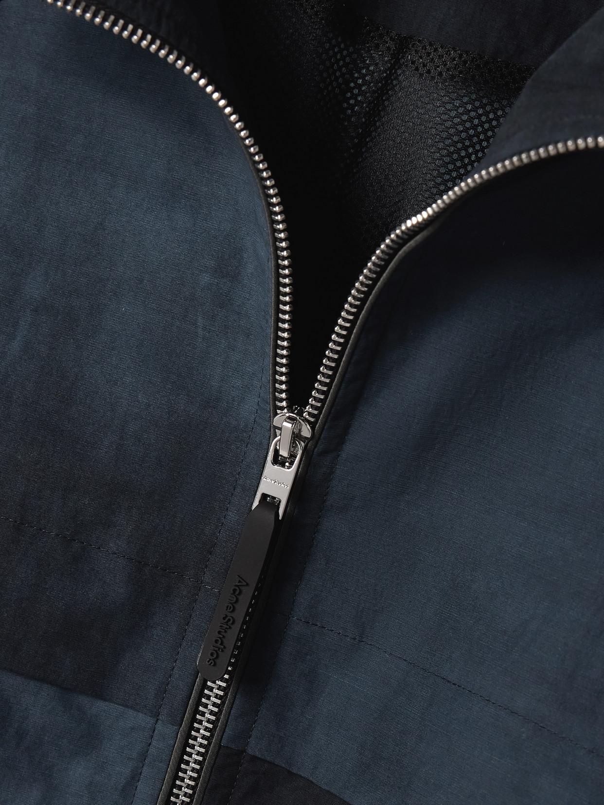 【ACNE STUDIOS】シェル コート パネルデザイン ジャケット Acne Studios Paneled Shell Coat in Blue | Lyst