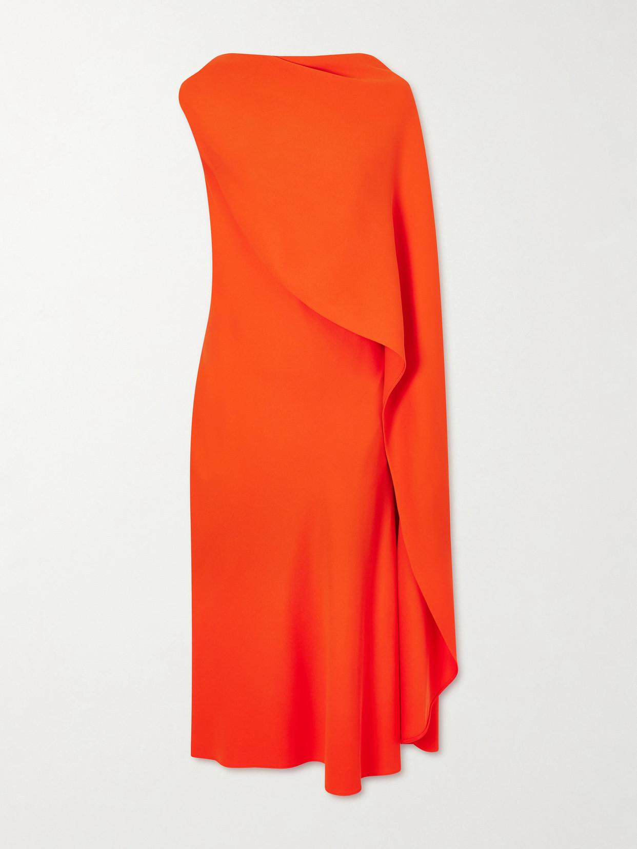 v neck asymmetrical dress MONOT Asymmetrical V-Neck High Slit Dress 6 / Black main image 0