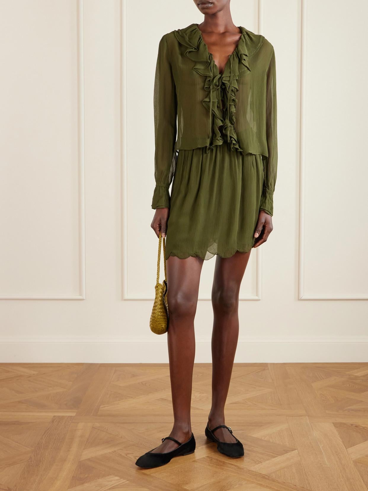 bode green dress Bode