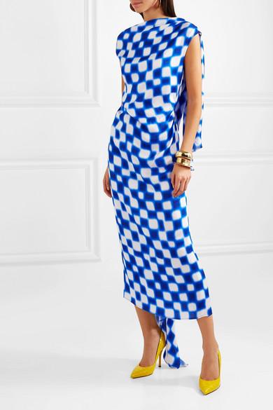 Dries van hot sale noten silk dress