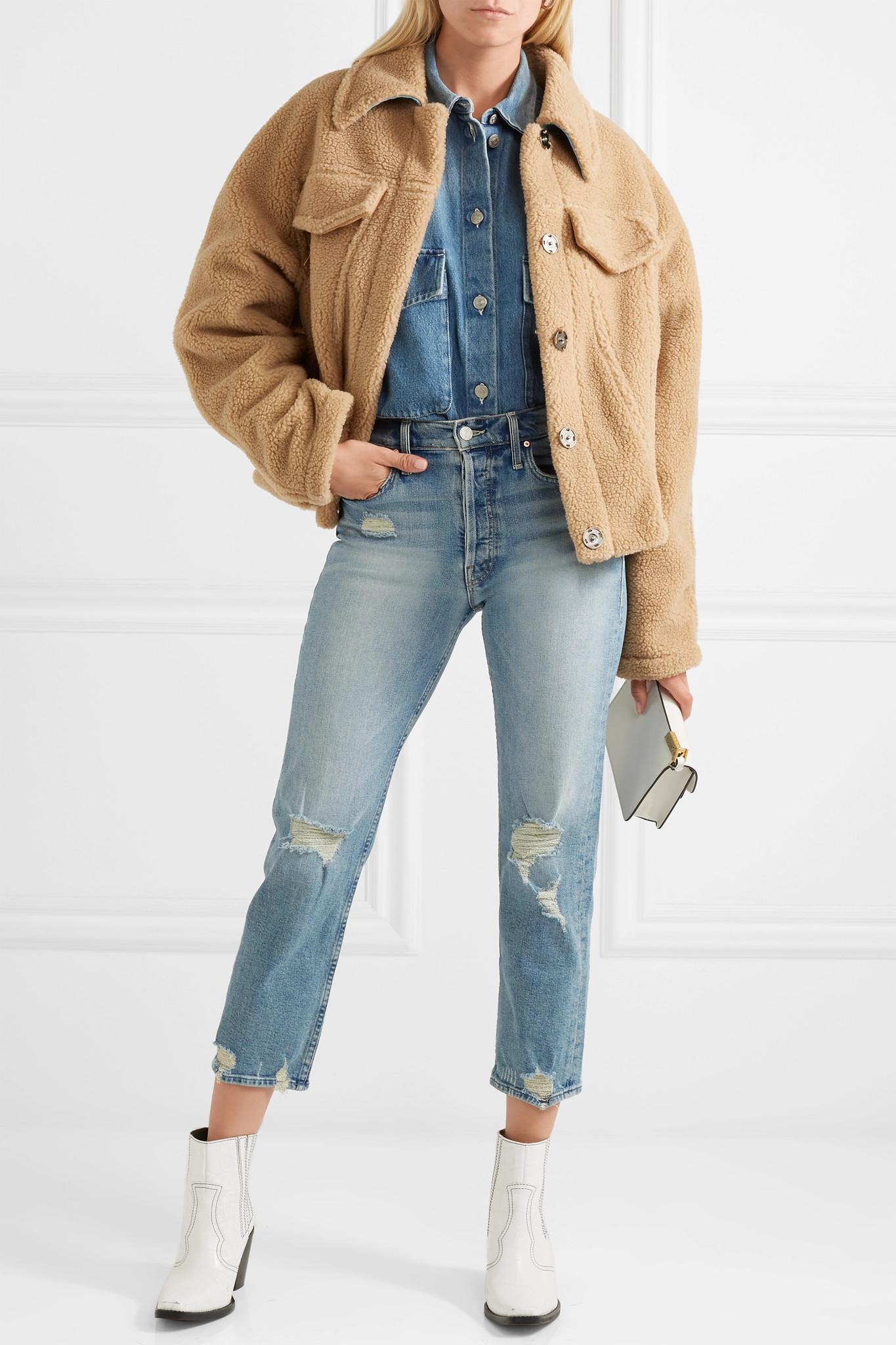 the tomcat ripped crop straight leg jeans