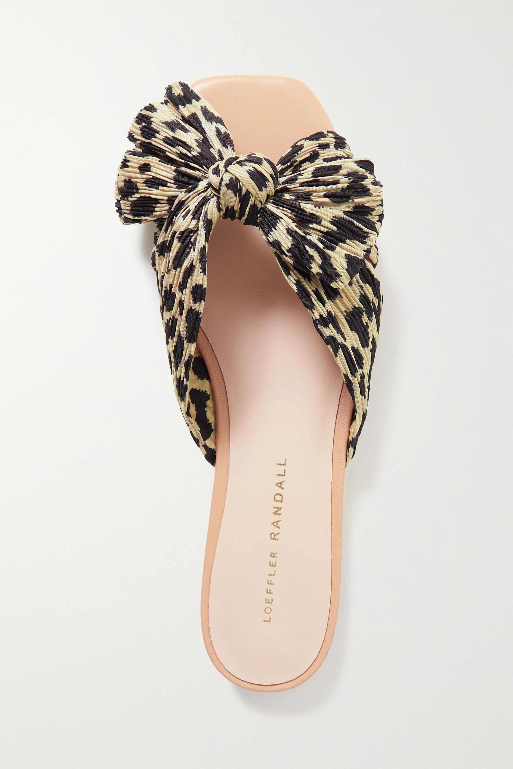 Loeffler randall cheap leopard shoes
