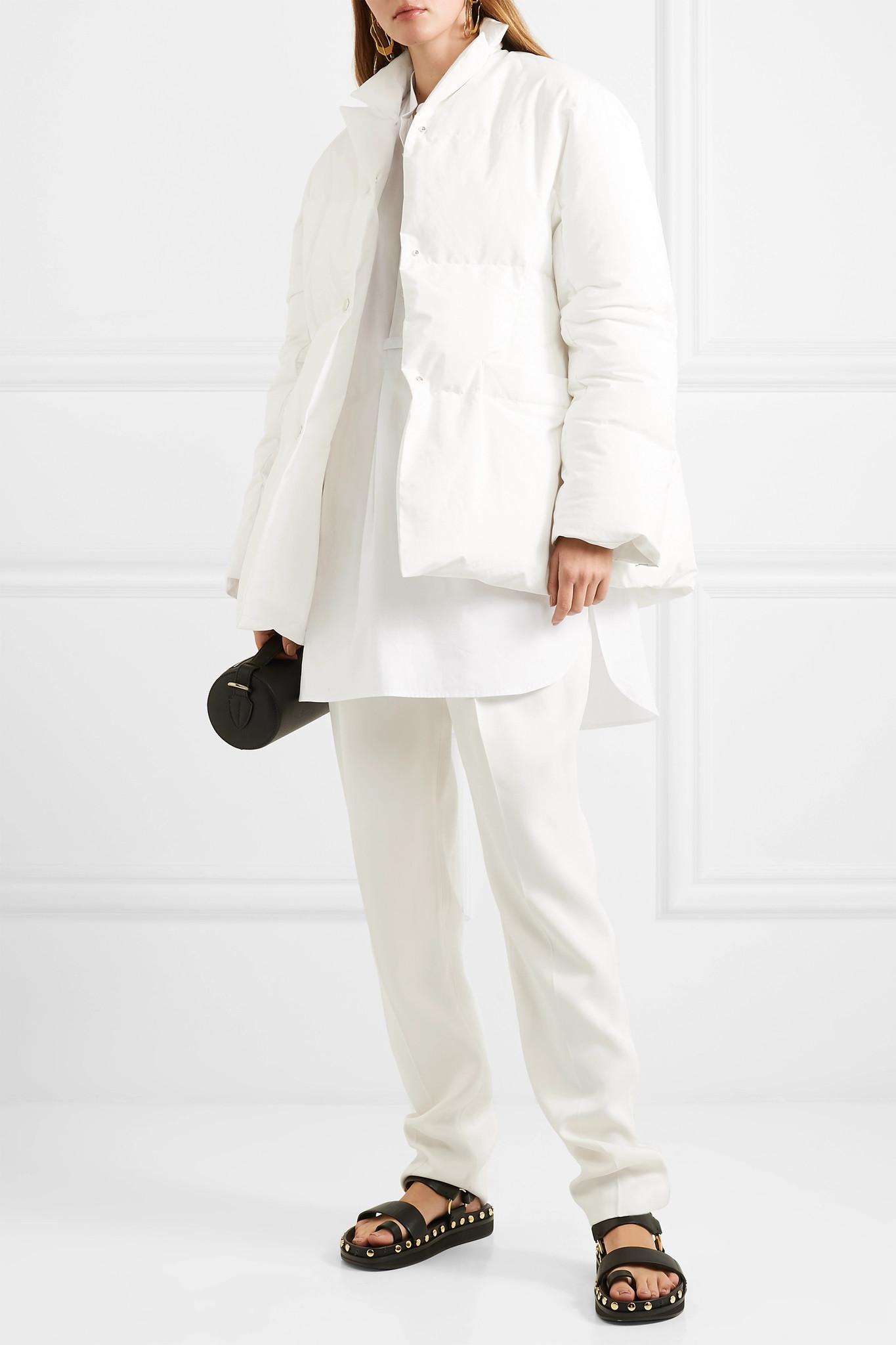 jil sander down jacket