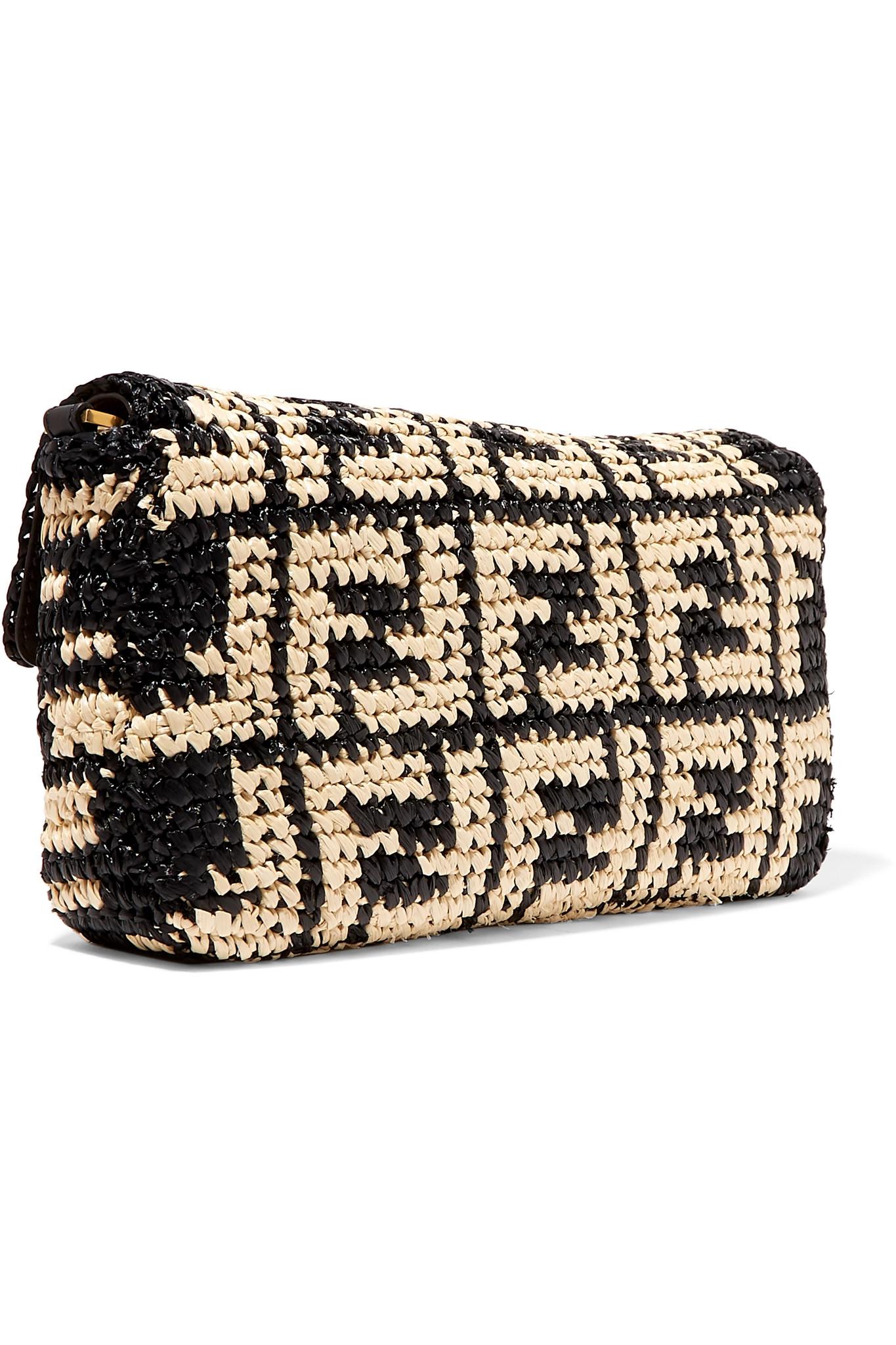 fendi baguette raffia