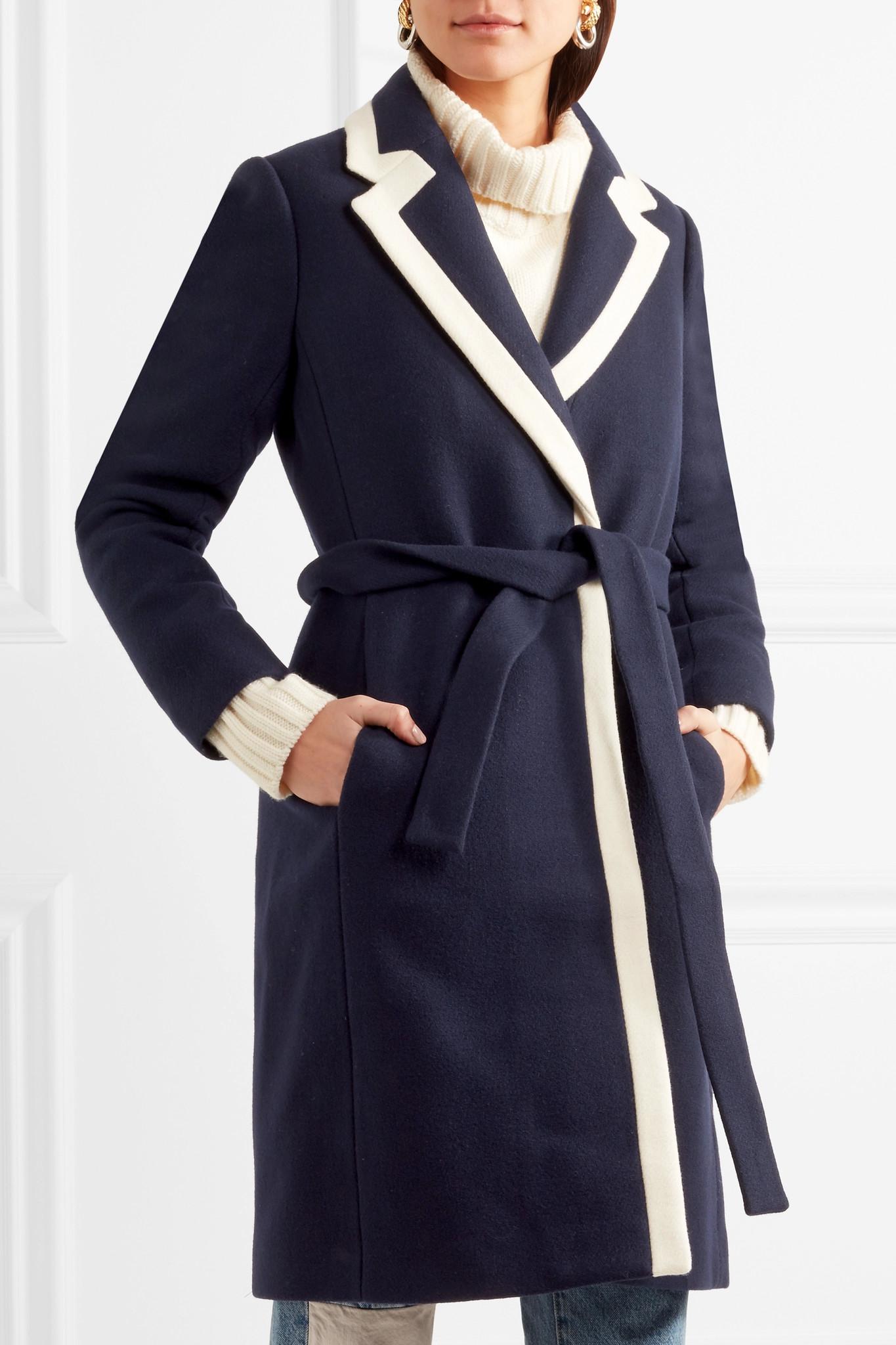 j crew wool blend coat