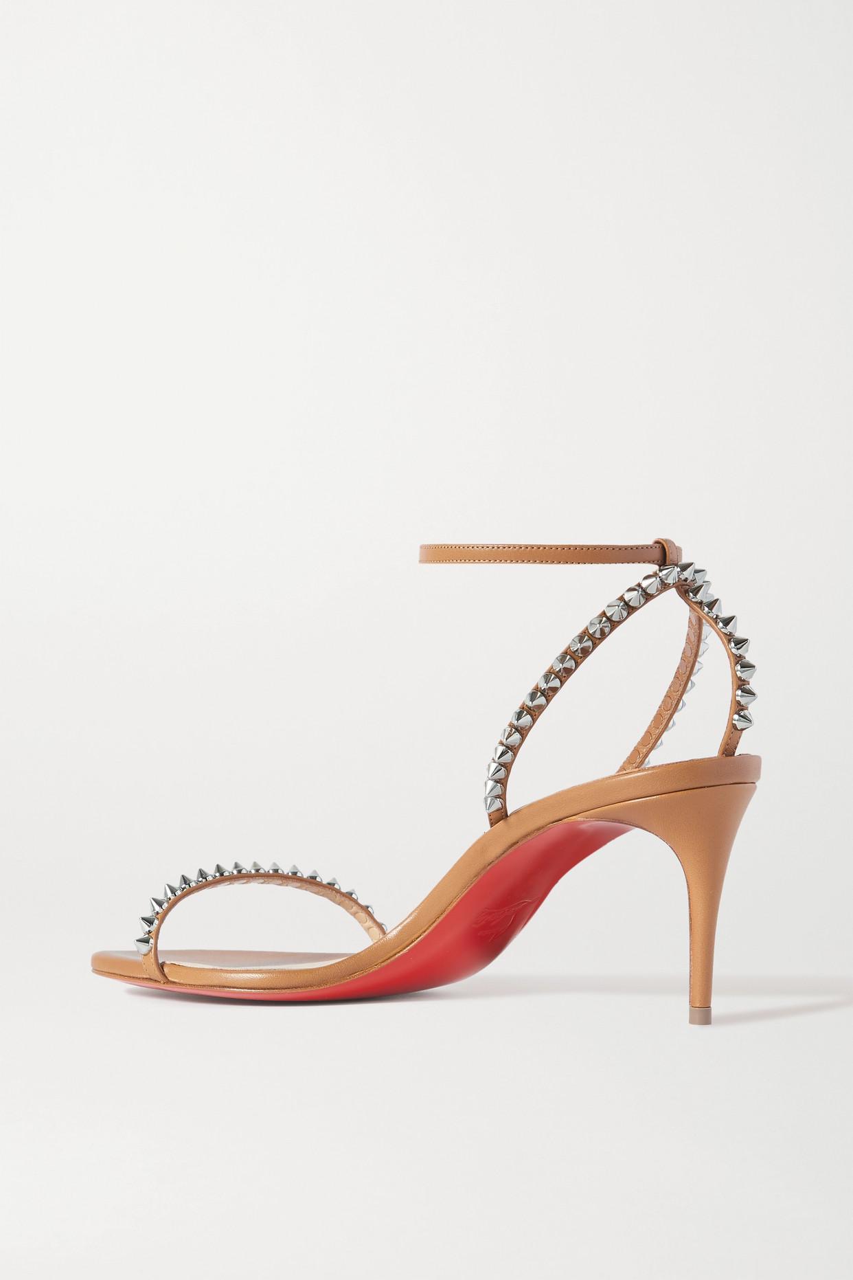 Christian Louboutin | Emilie 85 black strass sandals | Savannahs