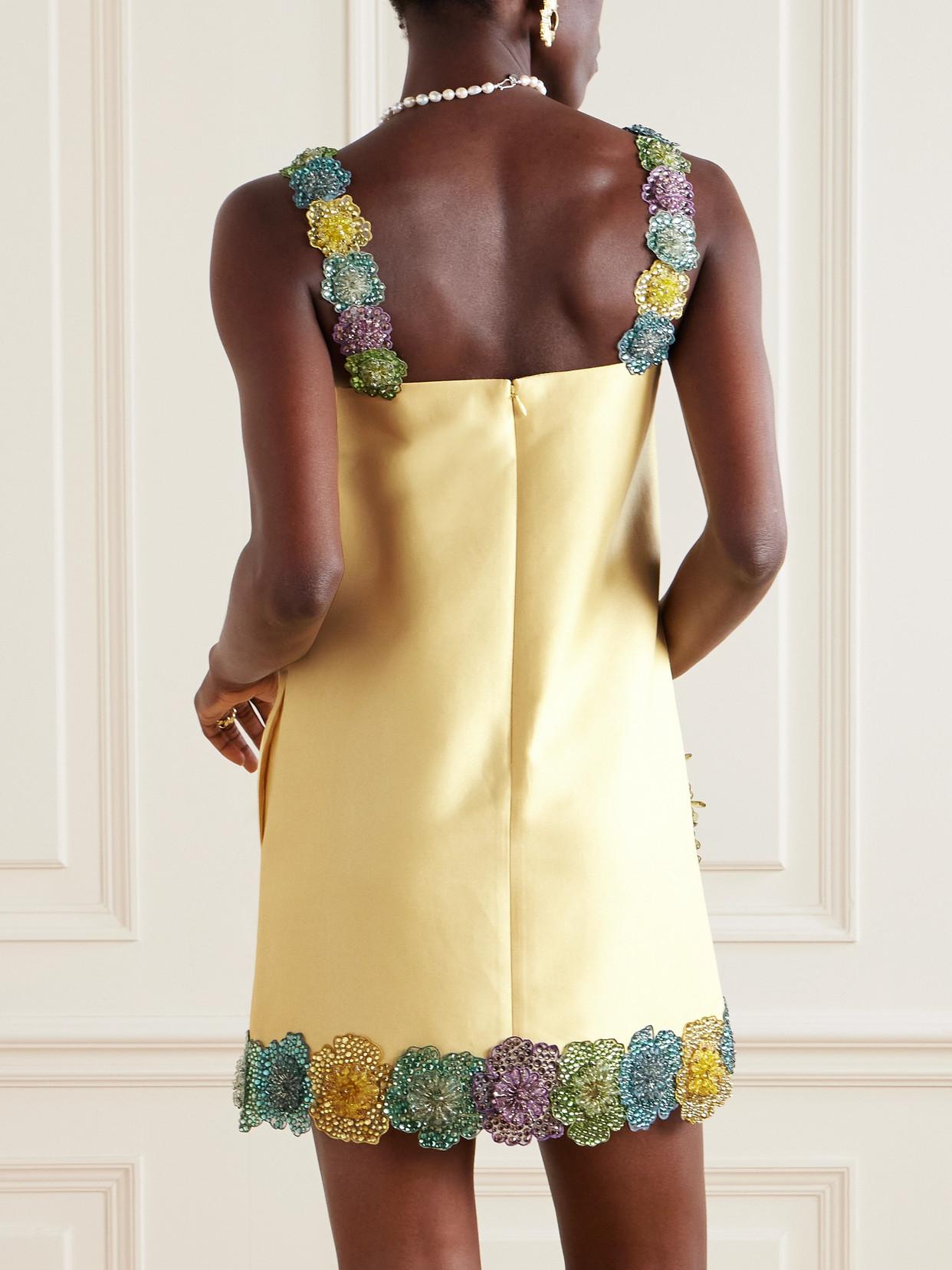 alemais lolita floral beaded mini dress Alemais Donata Mini Dress in Blue main image 1