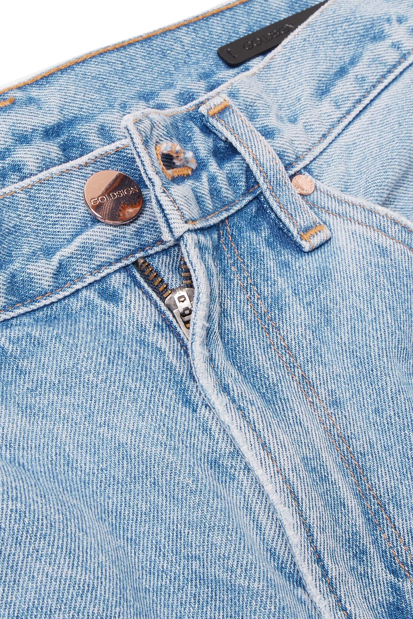 Straight-leg Jeans in Light Denim 