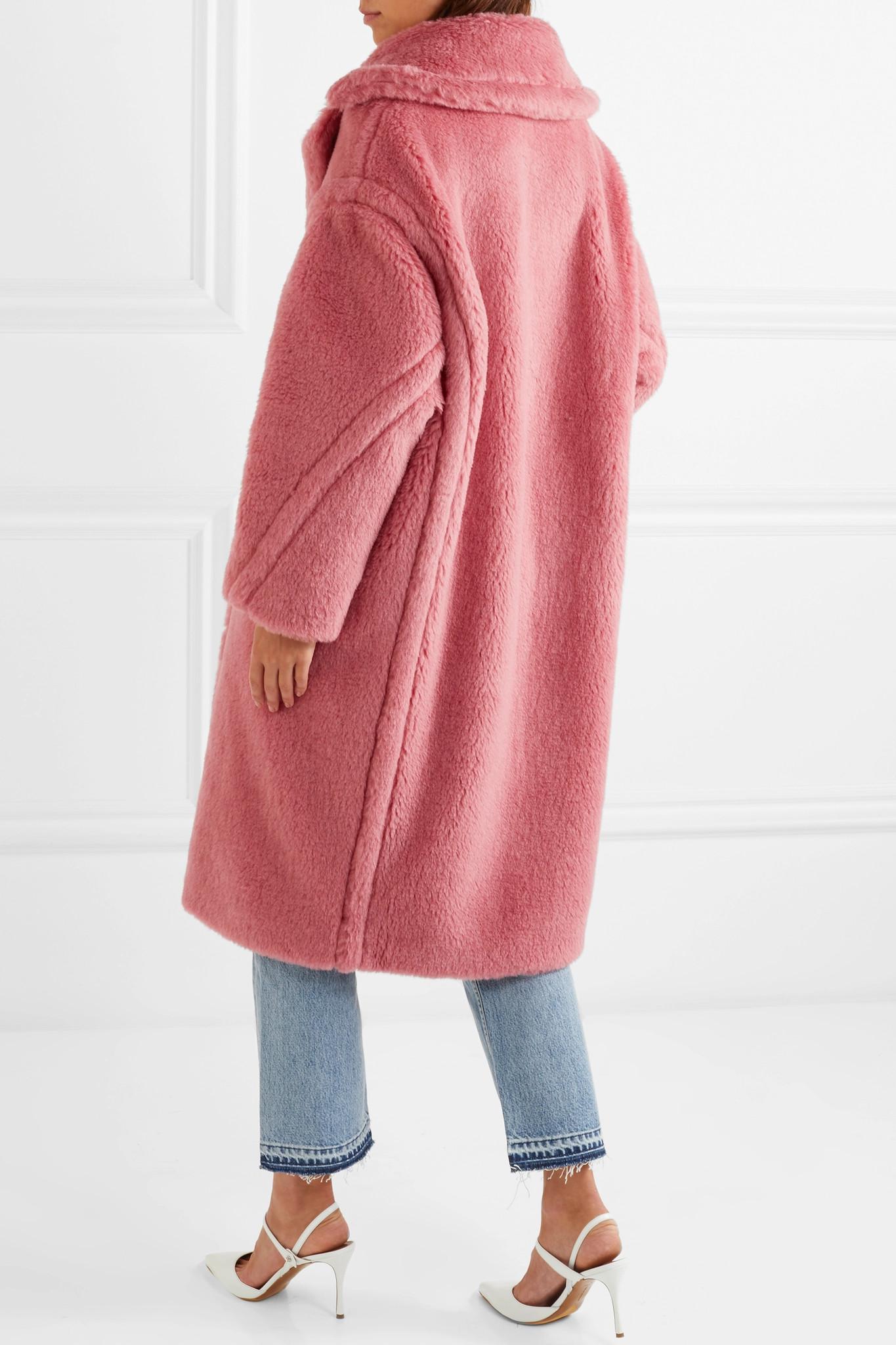 max mara faux fur jacket