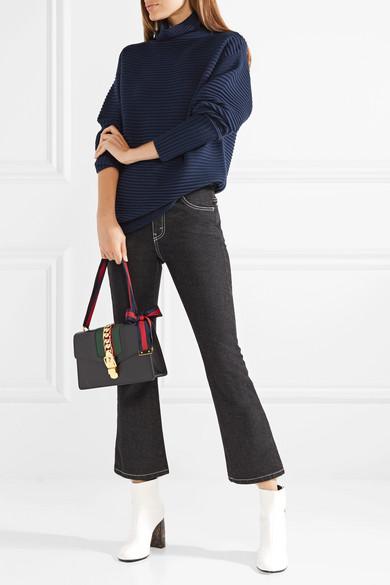Gucci Sylvie Leather Mini Bag, Kirna Zabête