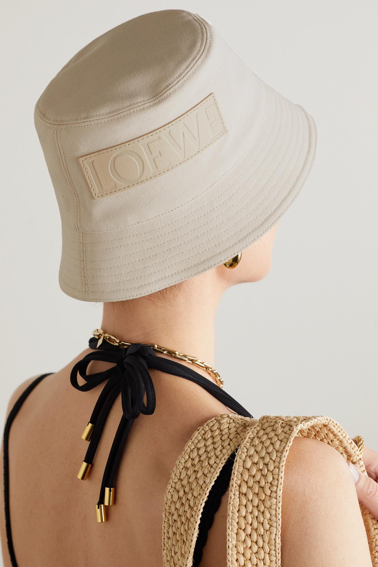 Christian Dior Frayed Denim Bucket Hat