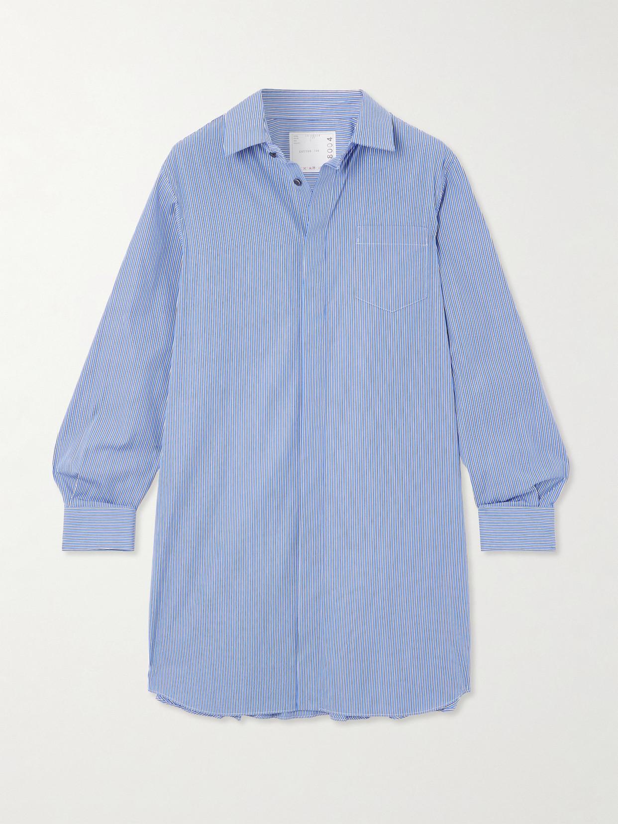 SACAI♡ Cotton Poplin x Cotton Jersey Dress Cotton Poplin x Cotton Jersey Dress | sacai Official Store
