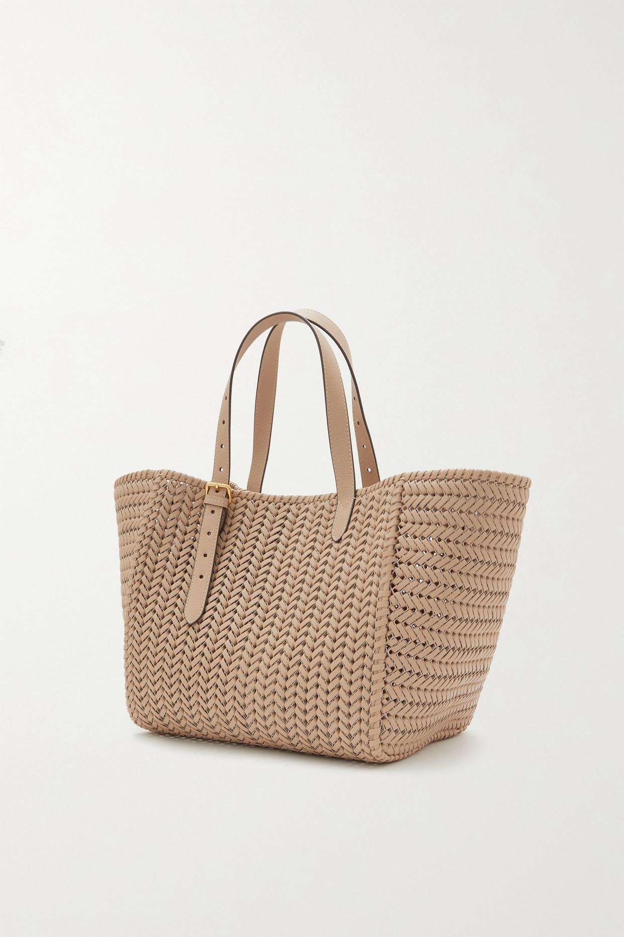 ANYA HINDMARCH Neeson Square woven leather tote