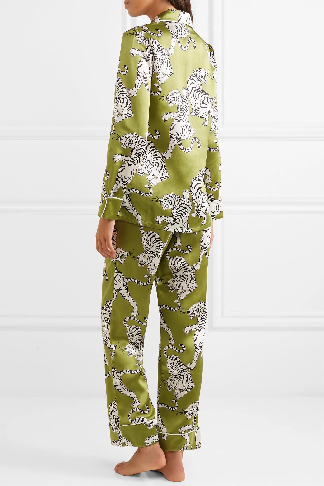 Silk pyjamas olivia von halle sales