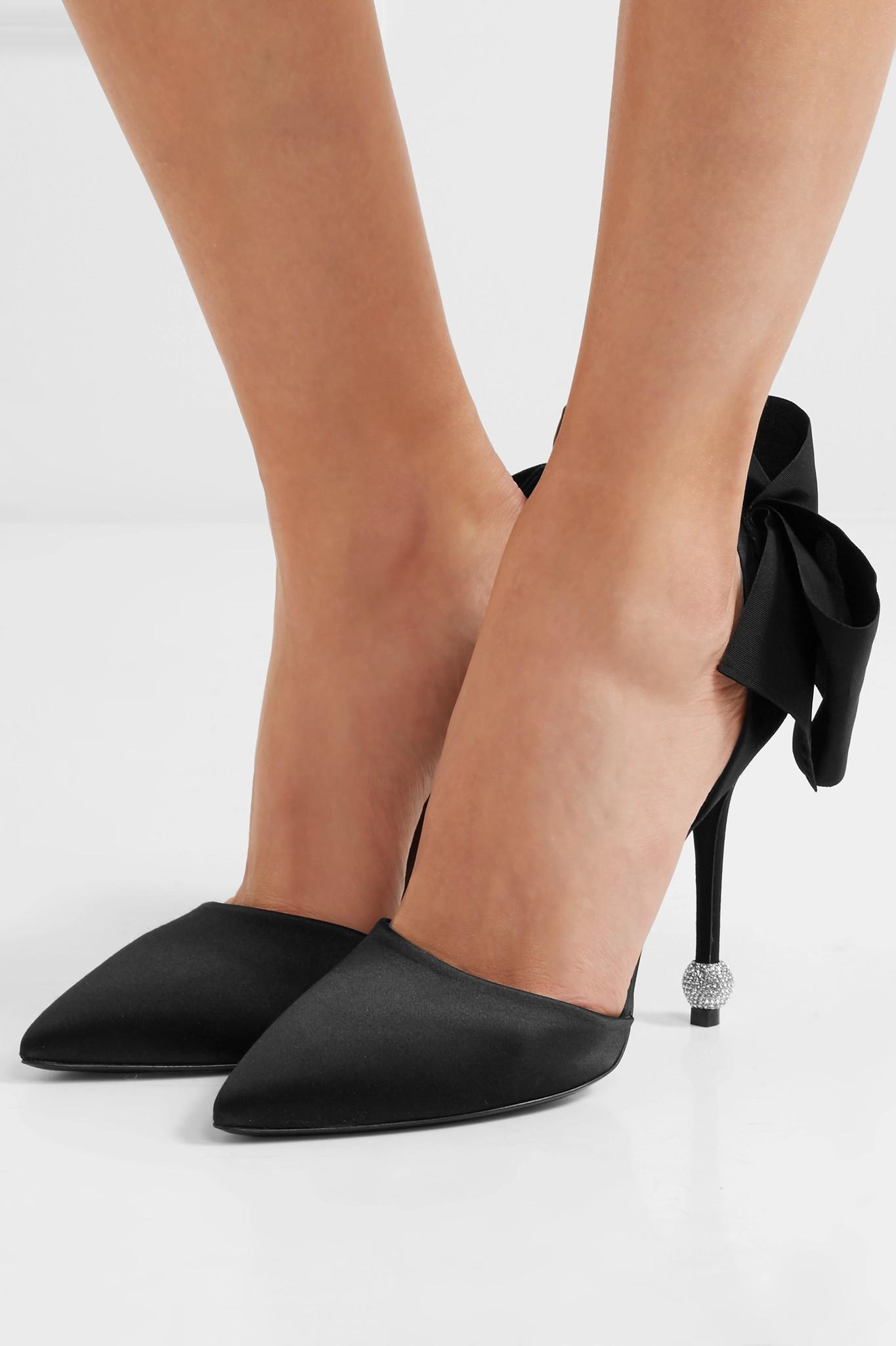 roger vivier crystal pumps