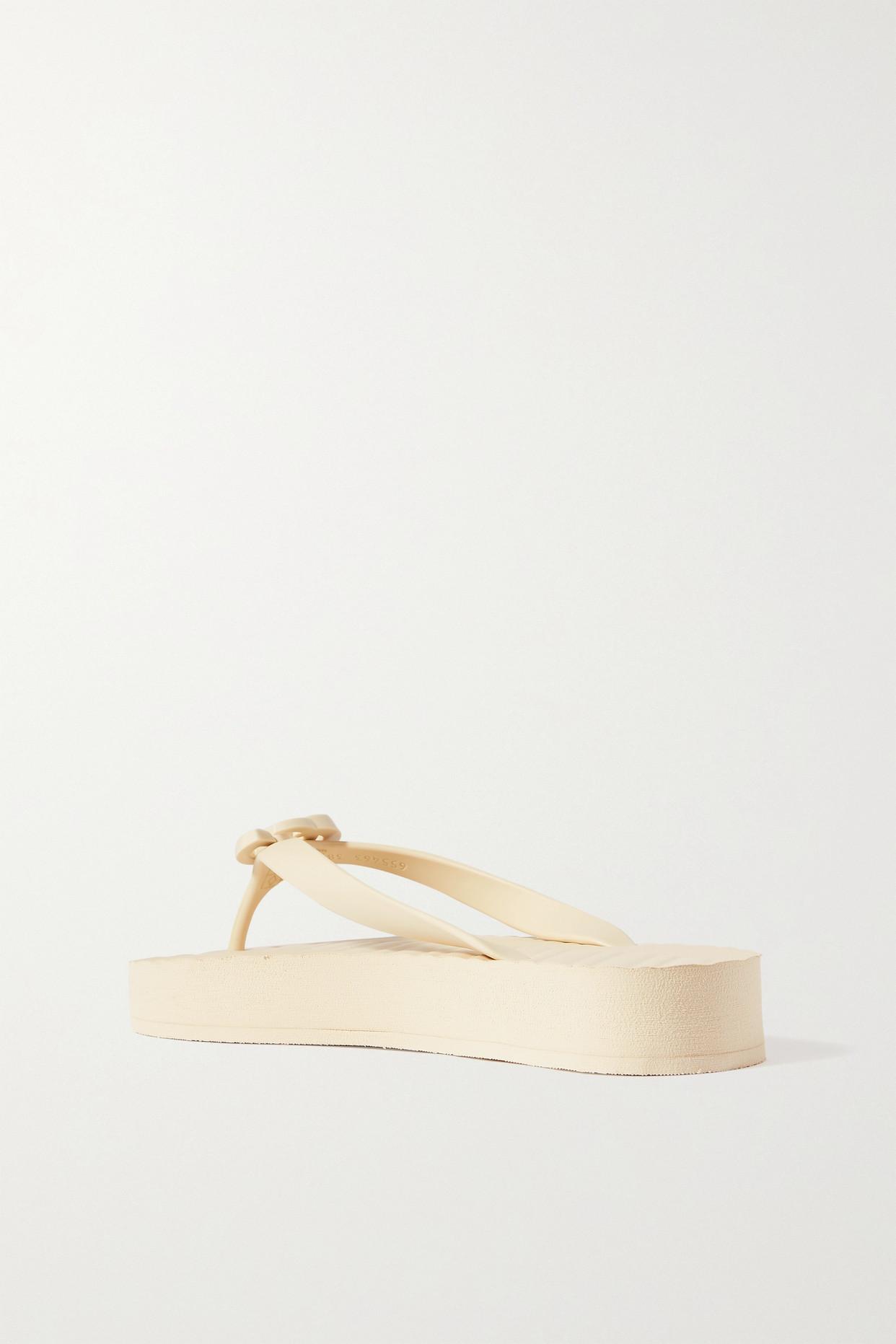 Gucci Pascar Logo-embellished Rubber 