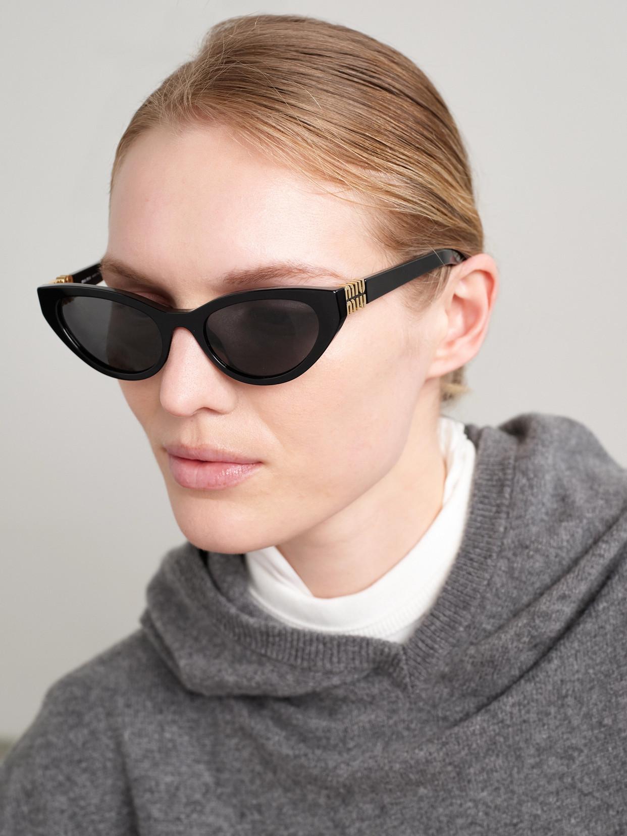 Designer Miu Miu Cat Eye Sunglasses for Women - Up to 23