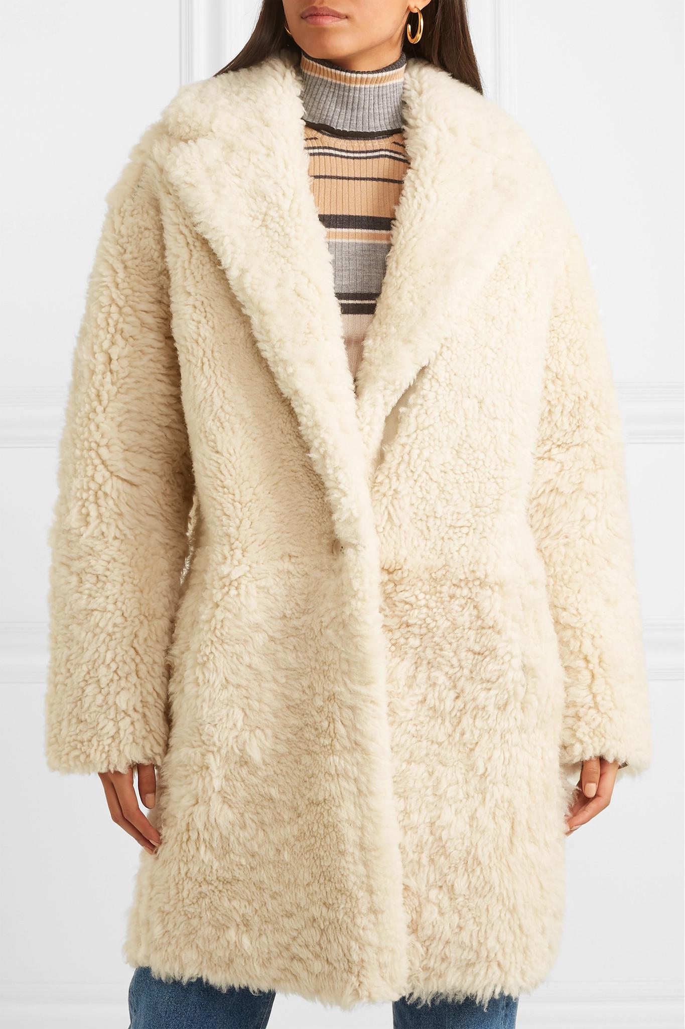 iro shearling coat