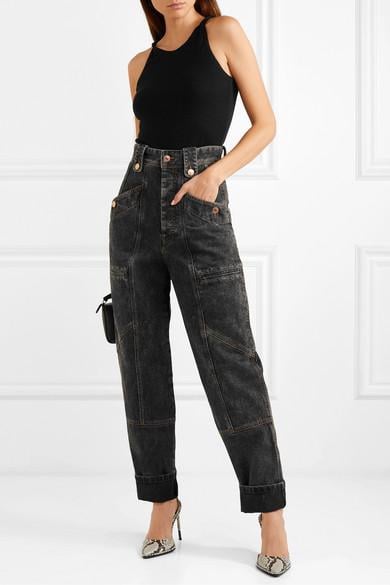 Étoile Isabel Marant Neko High-rise Jeans in Gray | Lyst