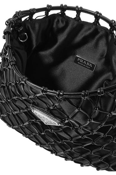 prada macrame bag