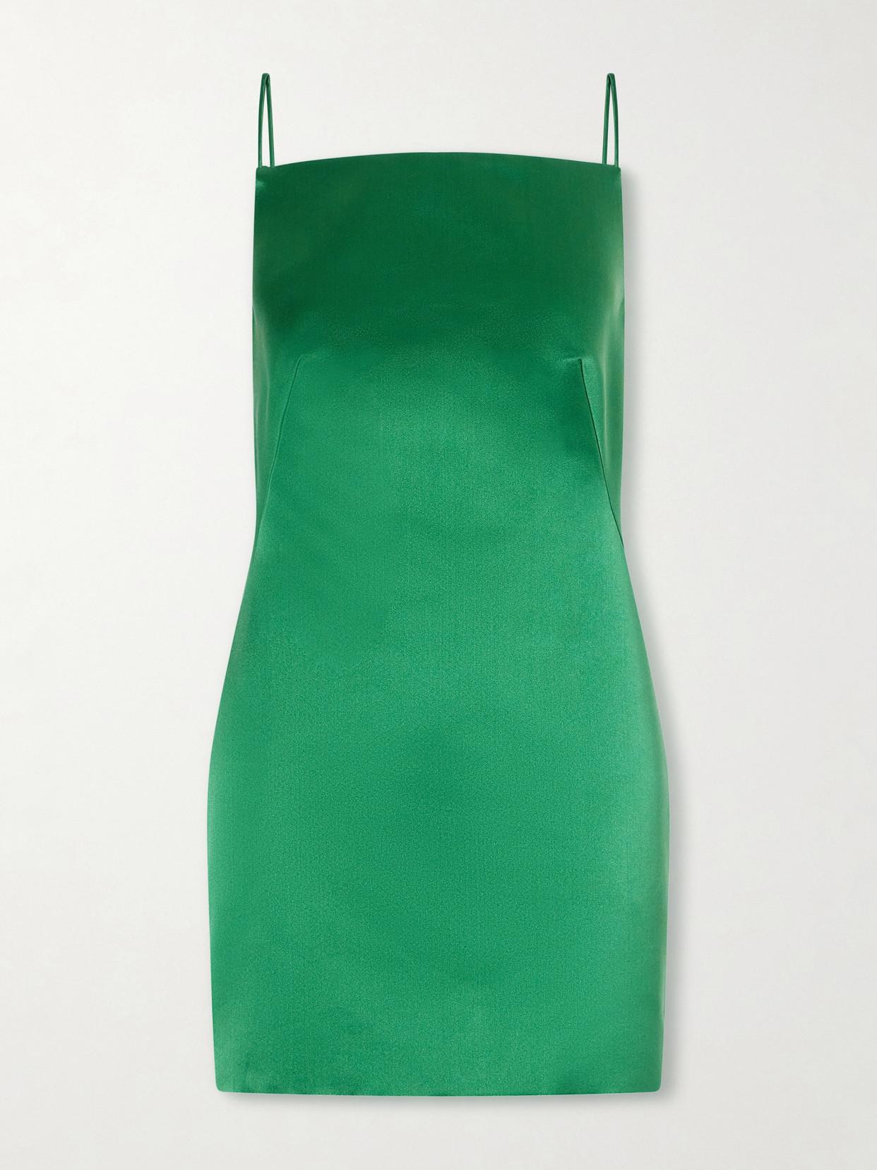 max studio green floral dress Gauge81 'naha short' Silk Dress