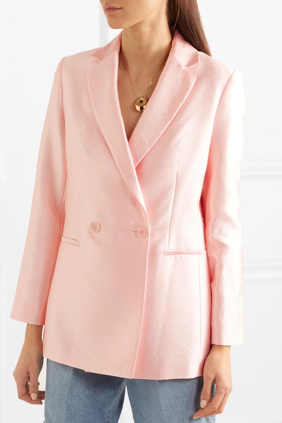 maje pink blazer