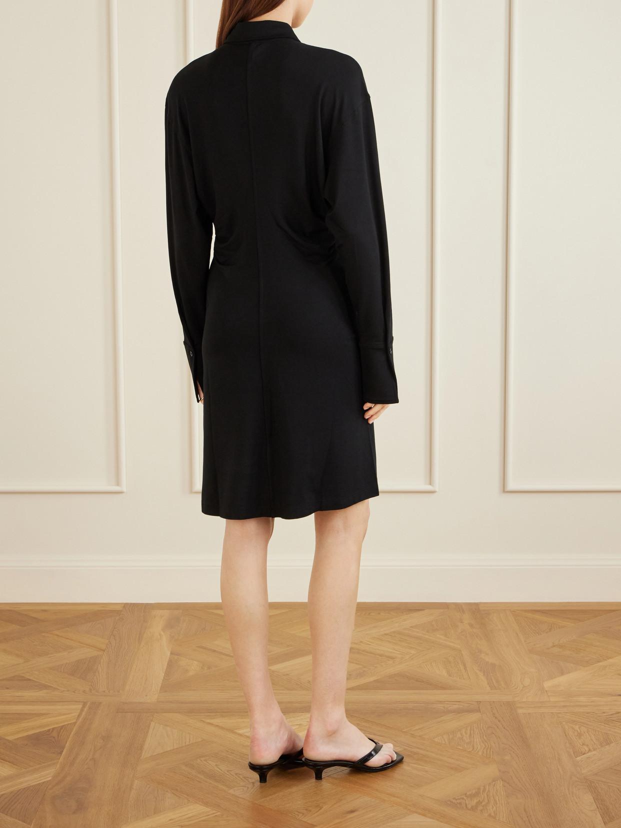 smock dress midi length The Gauze Smock Dress
