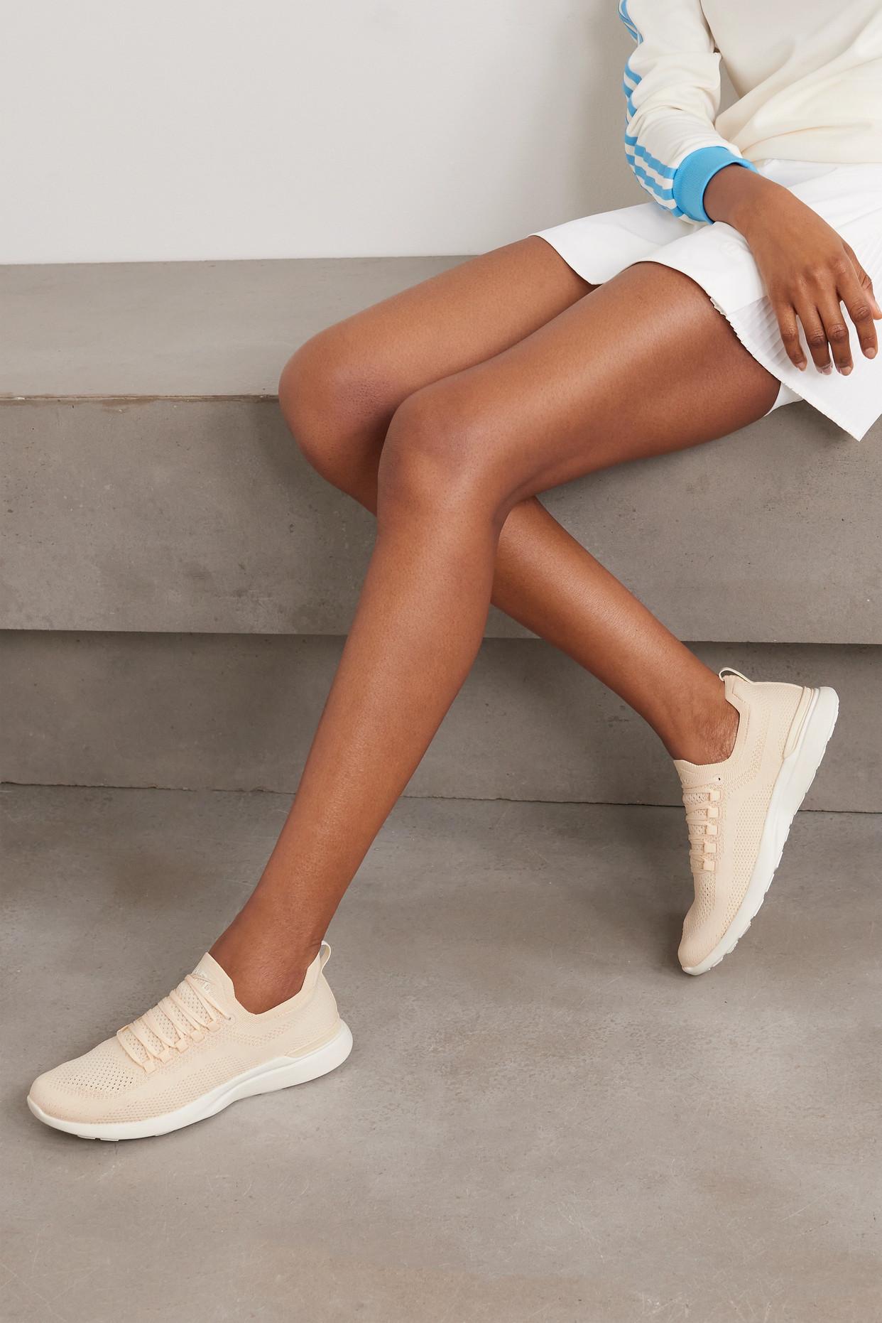 Athletic Propulsion Labs Techloom Breeze Mesh Sneakers in Natural | Lyst