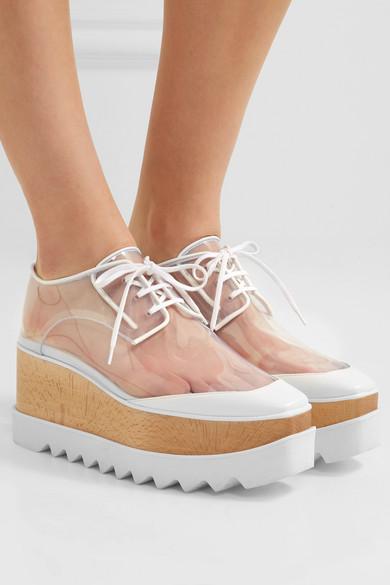 Stella mccartney clear shoes sales
