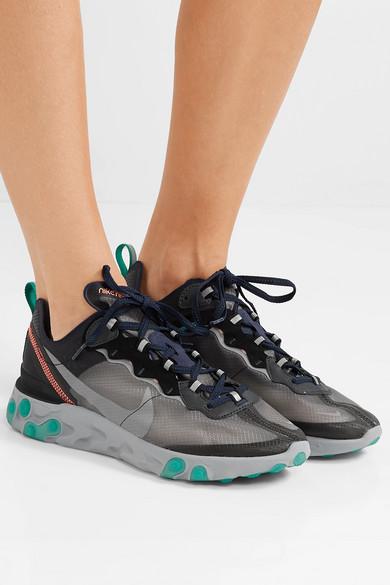 nike react element 87 ripstop sneakers
