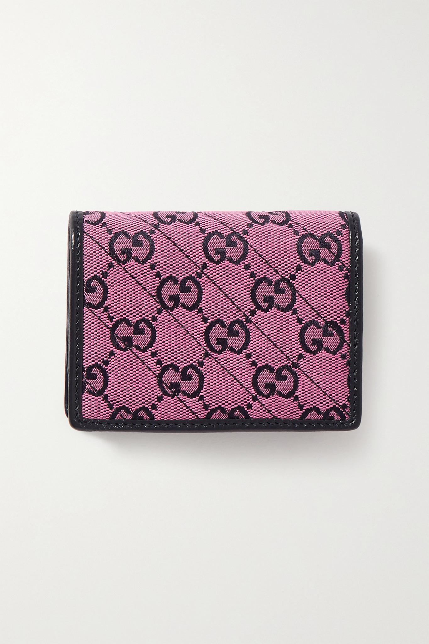 GUCCI Marmont GG Matelasse Leather Zip Around Wallet Pink - 15% OFF