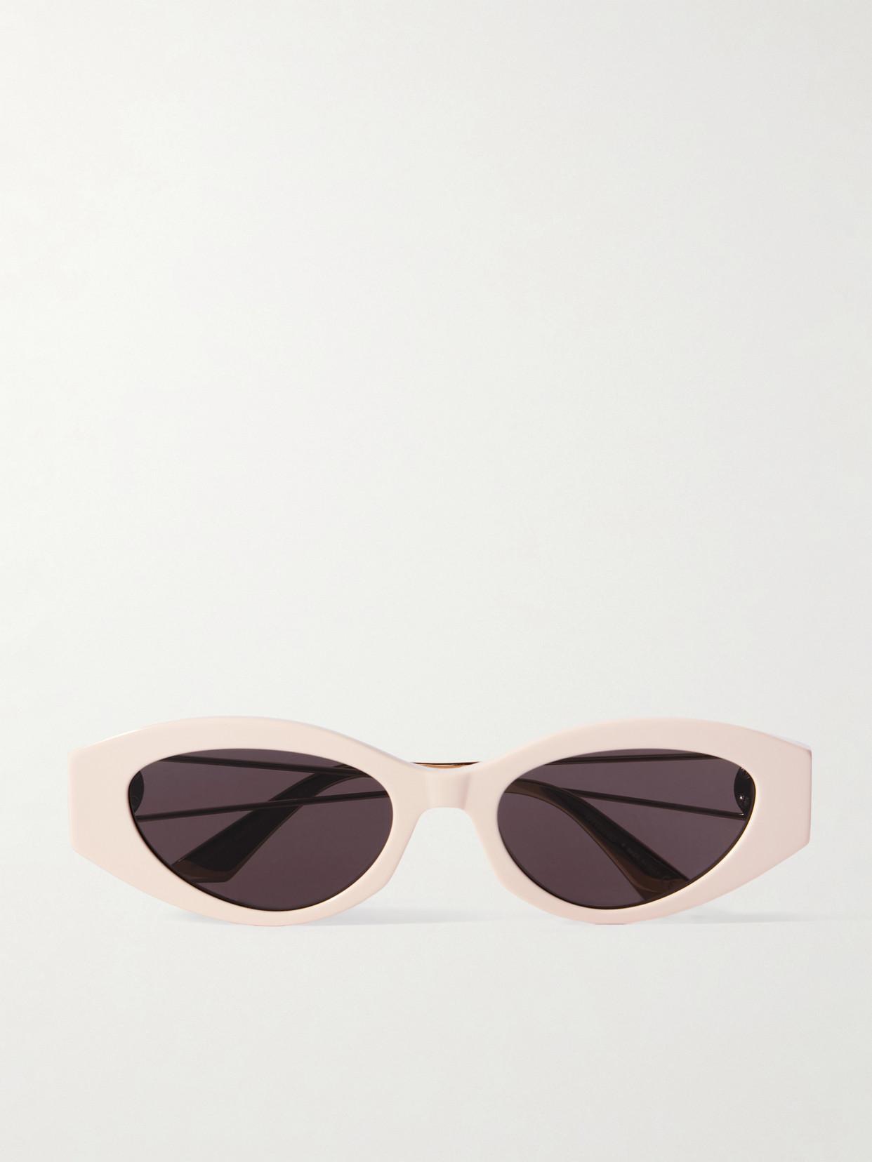 Dior Pink Cat-Eye Sunglasses with Gray Lenses Christian Dior Diorama1 Cat-Eye Sunglasses w/ Case & Card  main image 3
