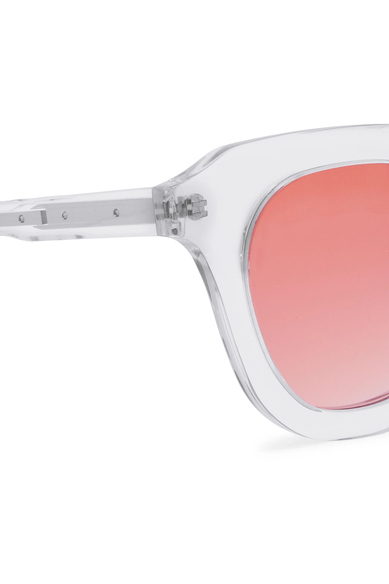 Rejina Pyo + Projekt Produkt Cat-eye Acetate Sunglasses in White - Lyst