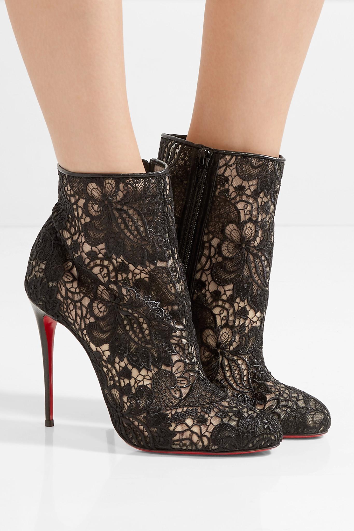 marks and spencer black patent boots