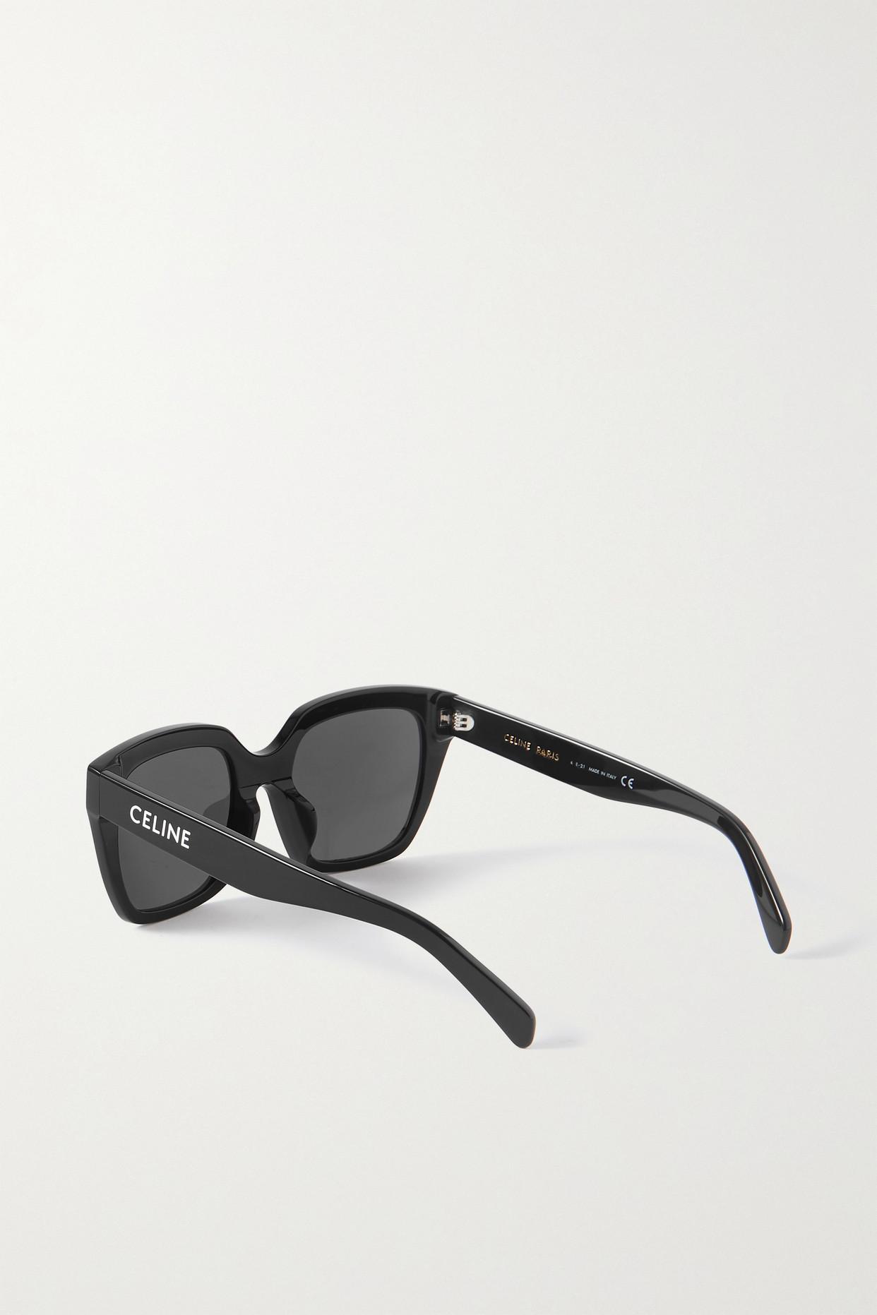 Celine Oversized Square-frame Acetate Sunglasses in Gray | Lyst