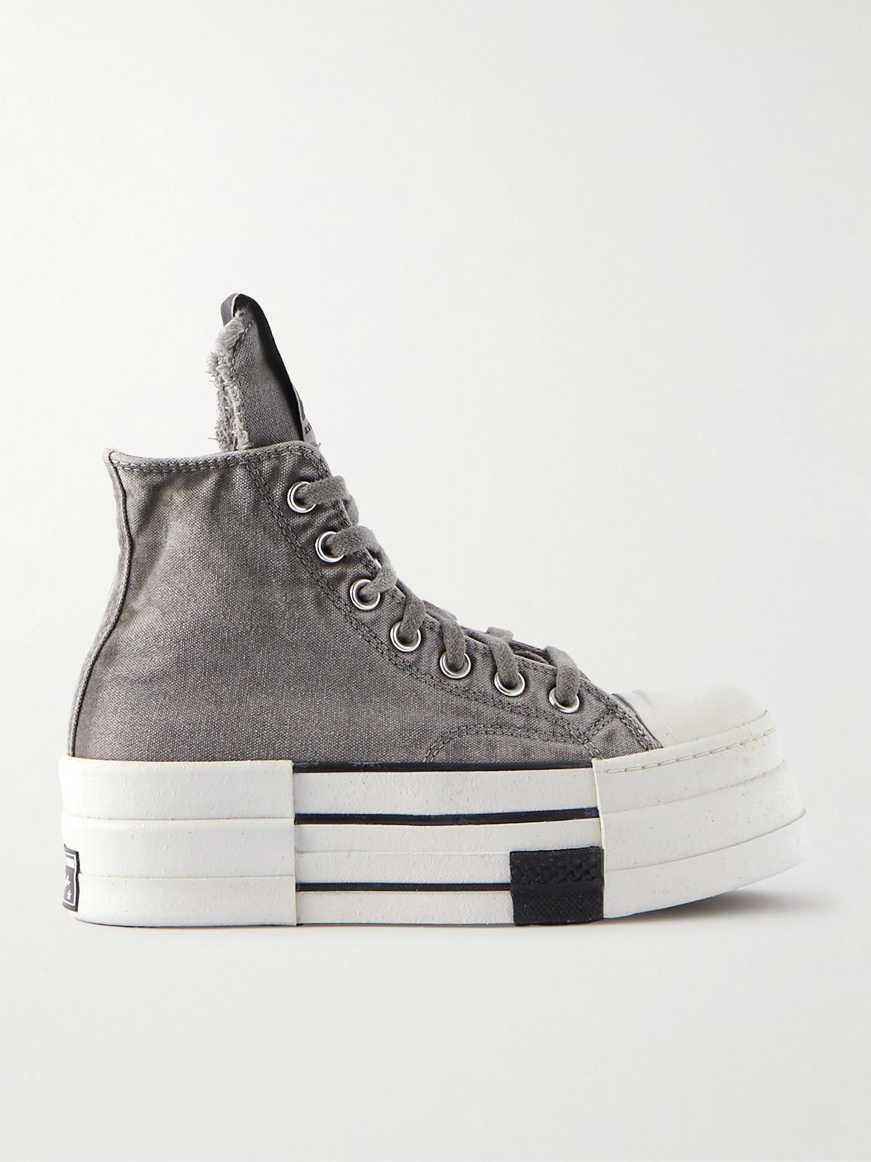 Rick Owens Converse Drkshdw Dbl Drkstar Chuck 70 Canvas