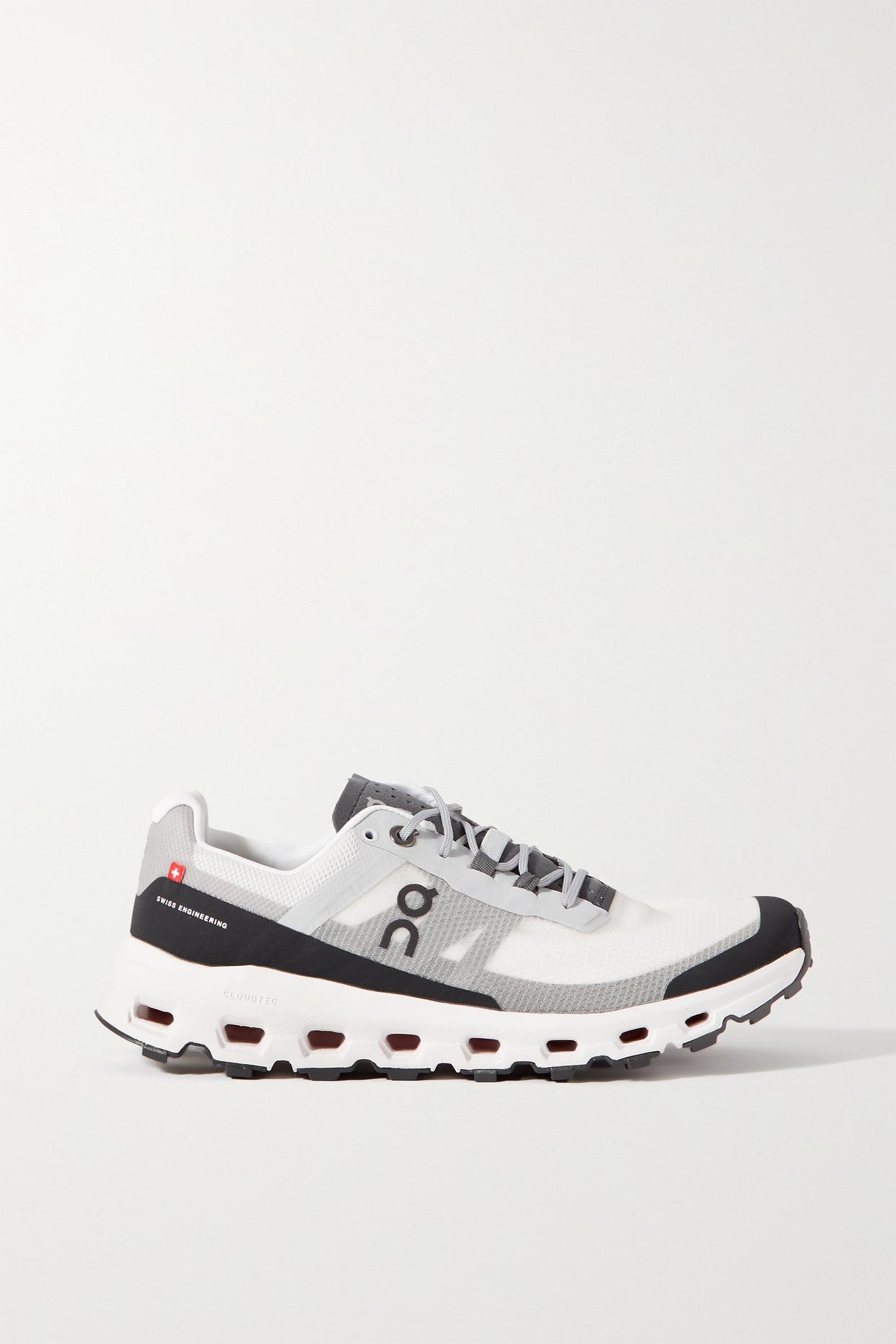 On Cloudvista Rubbertrimmed Mesh Sneakers in White Lyst