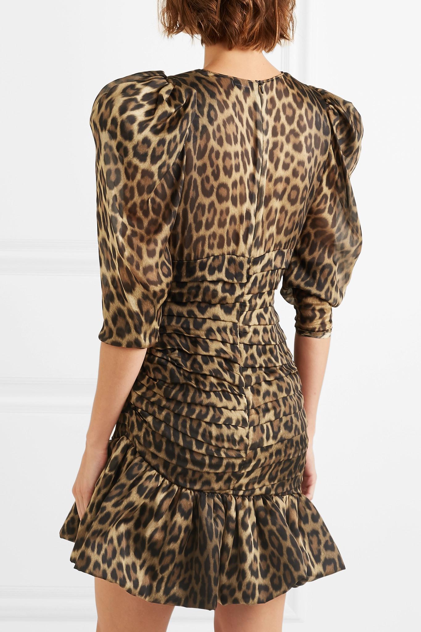magda butrym leopard dress