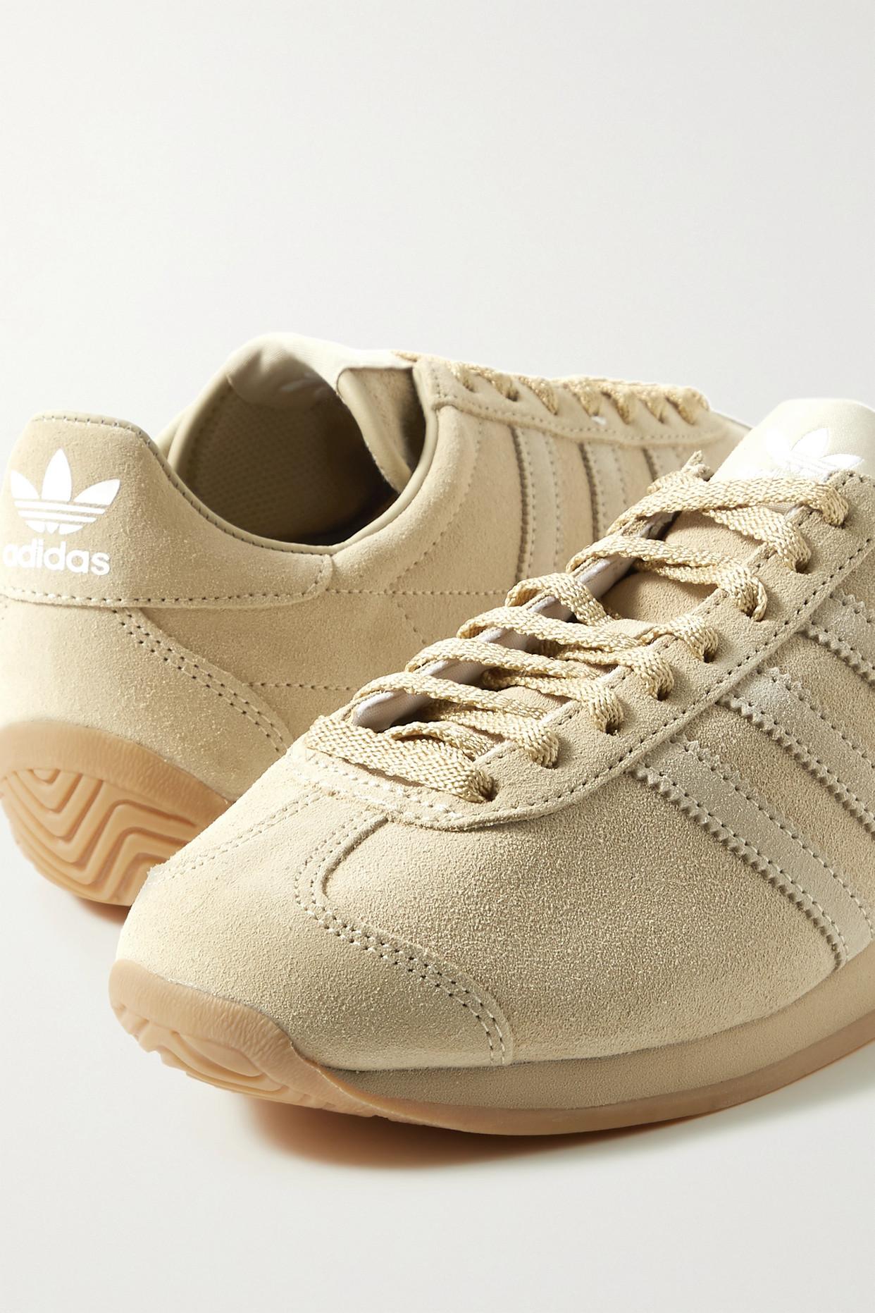Khaite + Adidas Originals Suede Sneakers | Lyst
